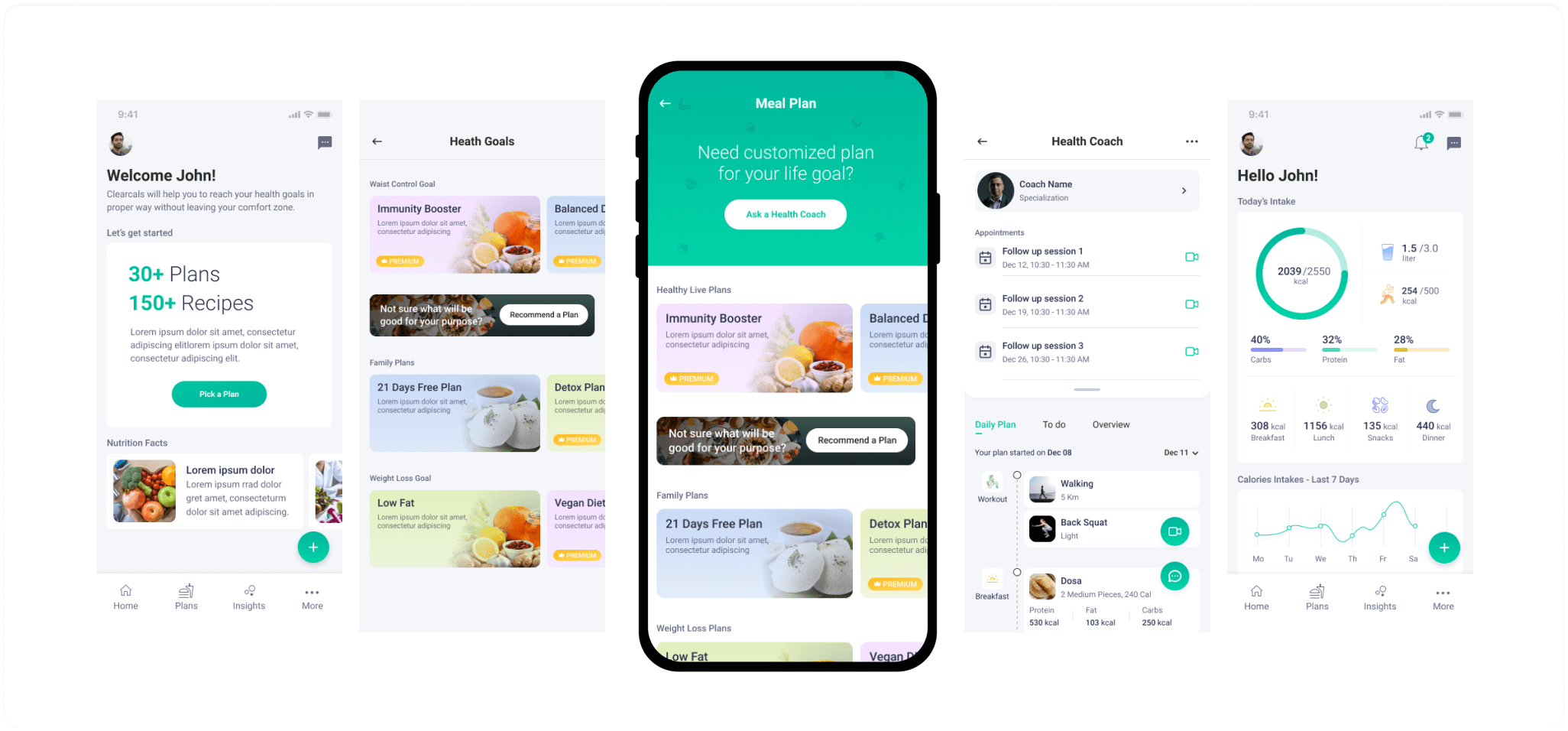 Clearcals portfolio - YesOrYes works